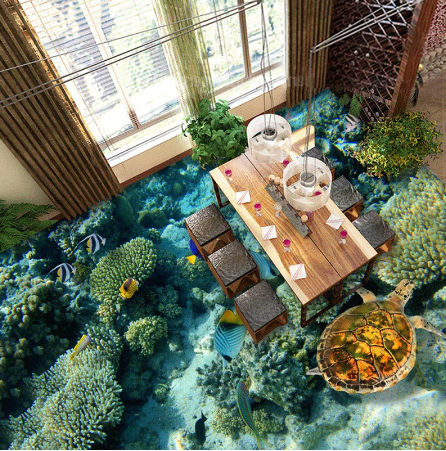 Photo Floor 3D Wallpaper