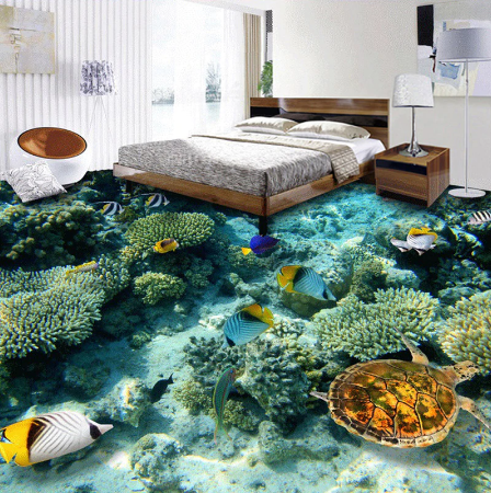 Photo Floor 3D Wallpaper