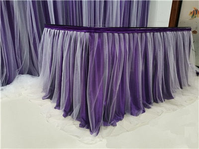 Tulle Table  Veil