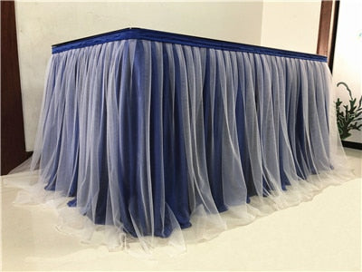 Tulle Table  Veil