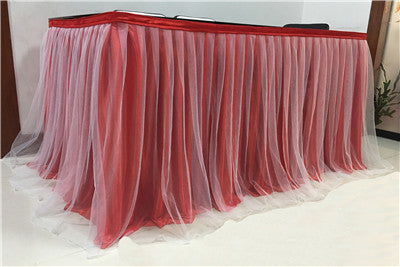 Tulle Table  Veil