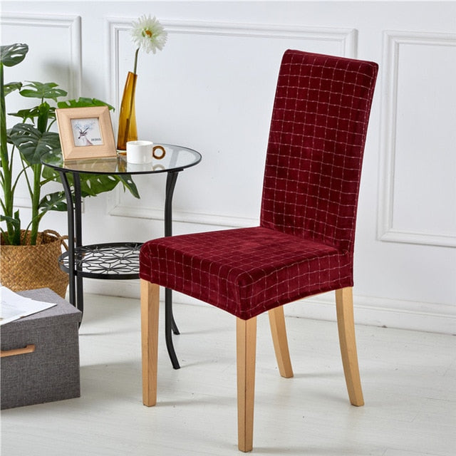 Plush elastic chair
