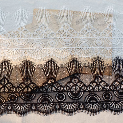 Openwork eyelash lace