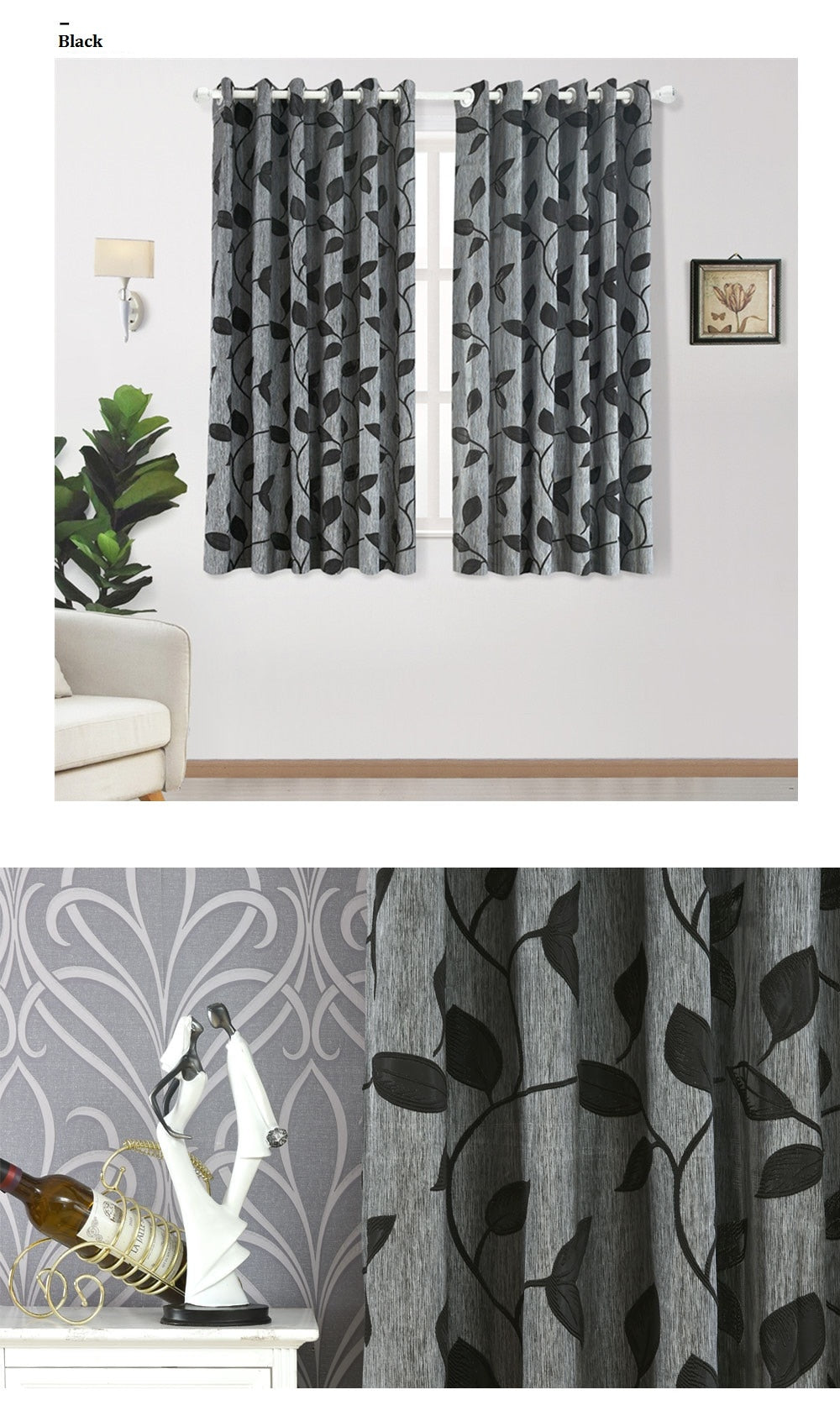 Jacquard Semi Shade Curtain