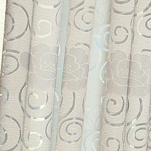 Short jacquard curtains